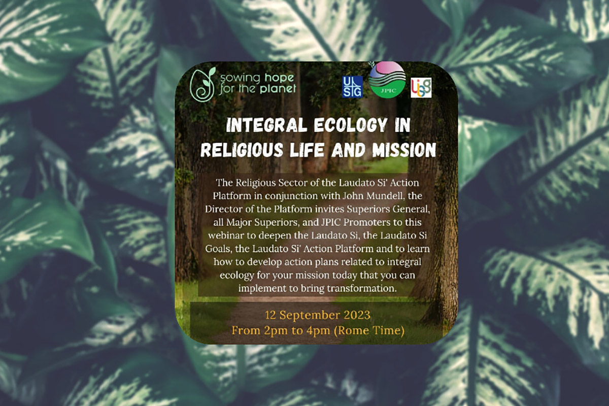 Integral Ecology in Religious Life and Mission