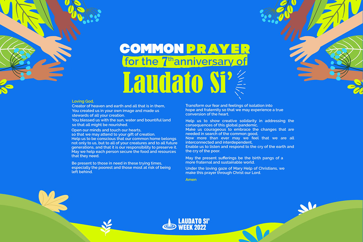 Prayer for the Laudato si’ Year 2020-21